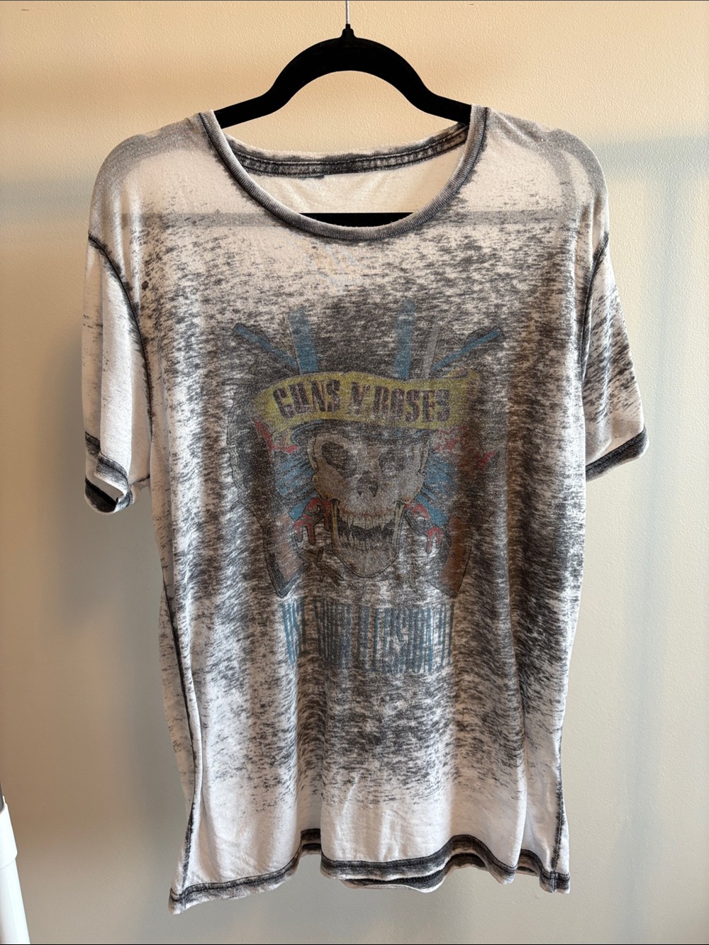 Guns N' Roses Graphic Burnout Tee